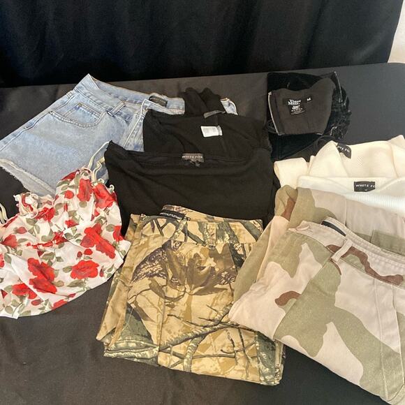 Various Other - Resellers Womens Clothing Lot 9 Pcs Pre-Owned Resale White Fox & More Lot 334
